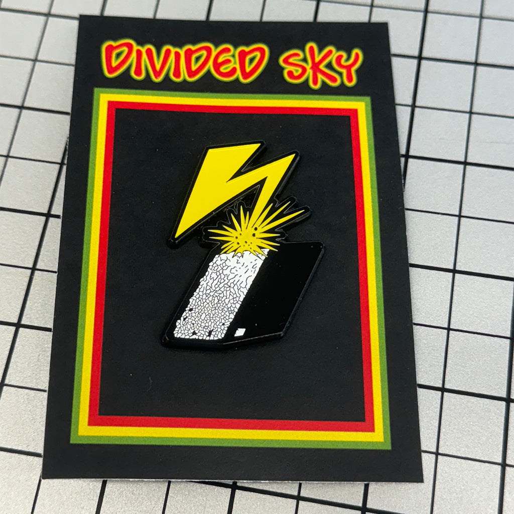 DIVIDED SKY ENAMEL PIN