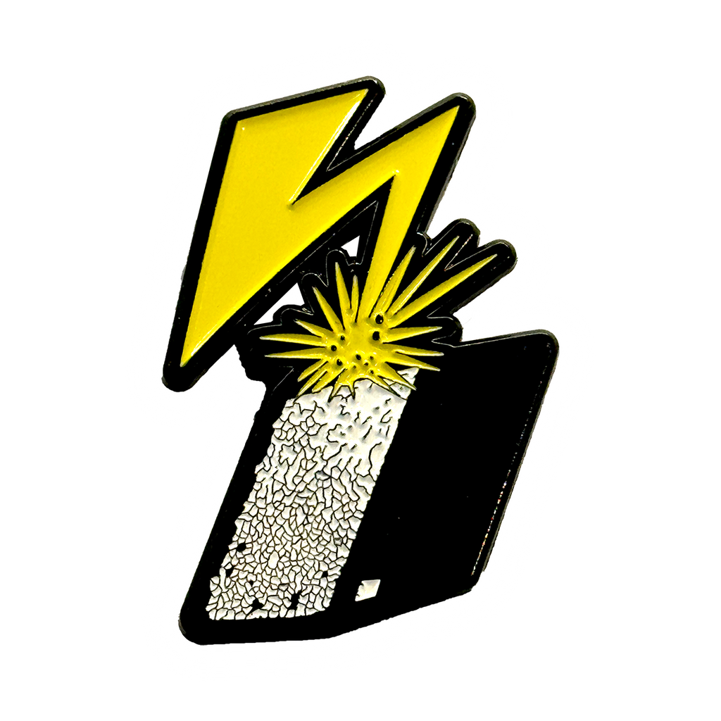 DIVIDED SKY ENAMEL PIN